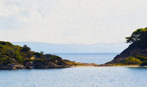 Painterly Beauty The Series Greece the Beach