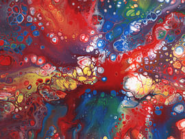 Fluid Art No. 66 von GreenART by Hubert Fenzl