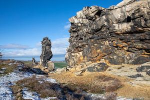 Die Teufelsmauer im Harz