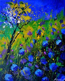 Blaue Blumen von pol ledent