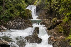 Wasserfall in der Groppensteinschlucht