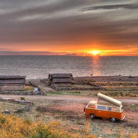 Sonnenuntergang auf der Insel Öland in Schweden von GoWildGoNaturepictures