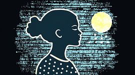 Night under a starry sky by Frank Heinz