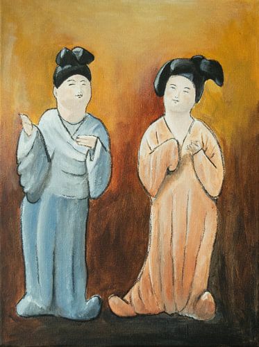 Chinesische fette Damen 'Fat Ladies' VIII