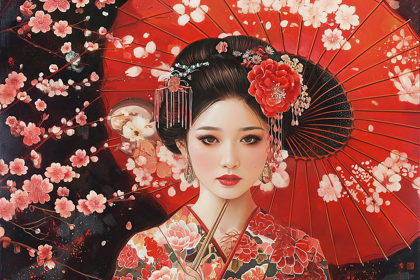 Japanese art by Egon Zitter