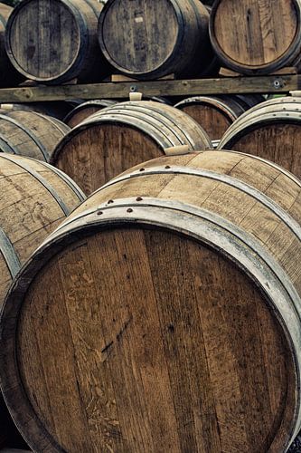 Holzweinfässer von Patricia Hofmeester