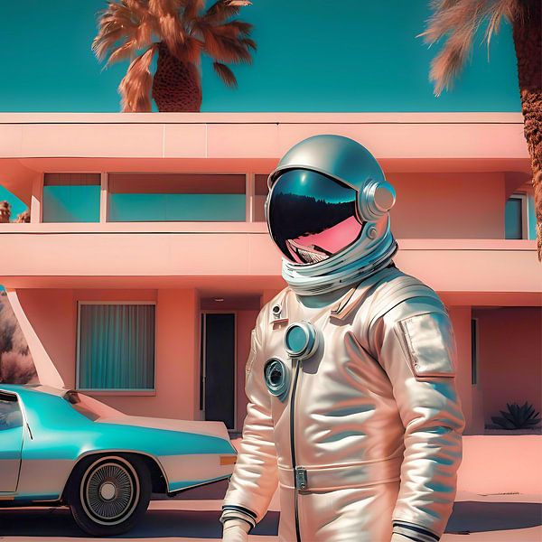 The California Enigma by ICONICA Art Studio