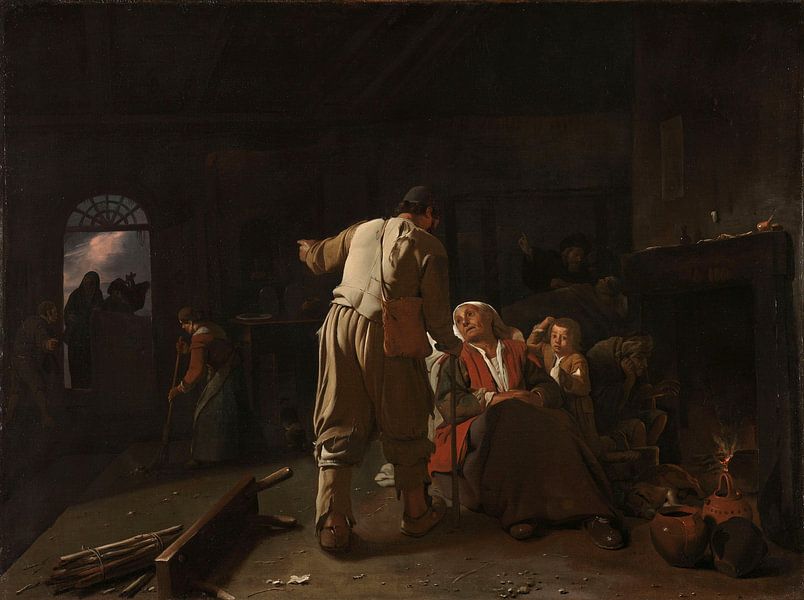 De zieken bezoeken, Michael Sweerts van Meesterlijcke Meesters