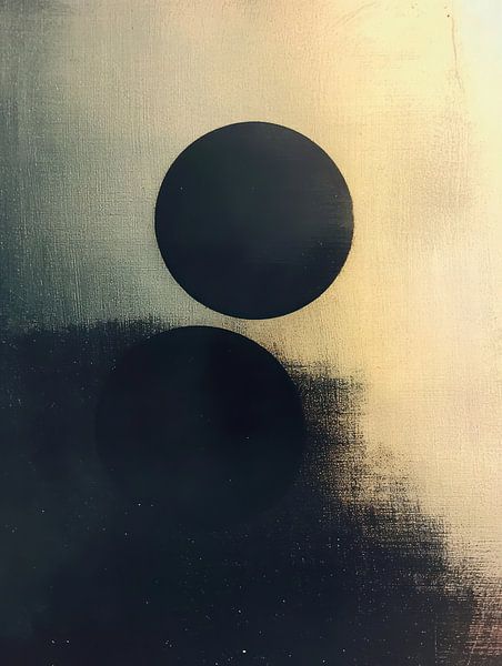 Géométrie de l'éclipse par Franka Poulain