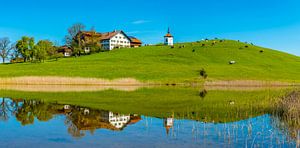 Spiegelglück am Hegratsrieder See