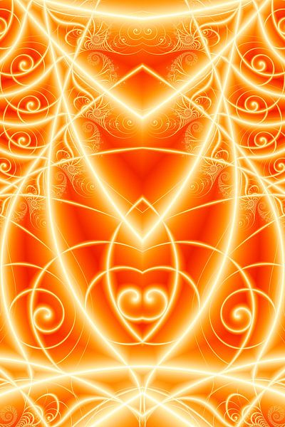 Symmetrie - Sample - Gold von Claudia Gründler