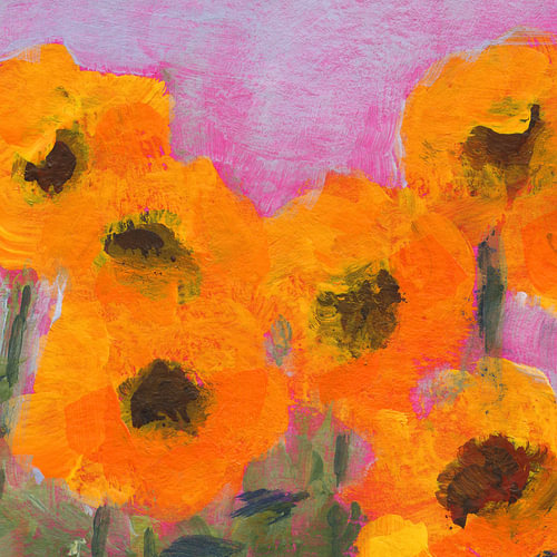 Happy flowers sieben