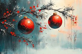 Weihnachtskugeln | Weihnachtsschmuck von Kunst Laune