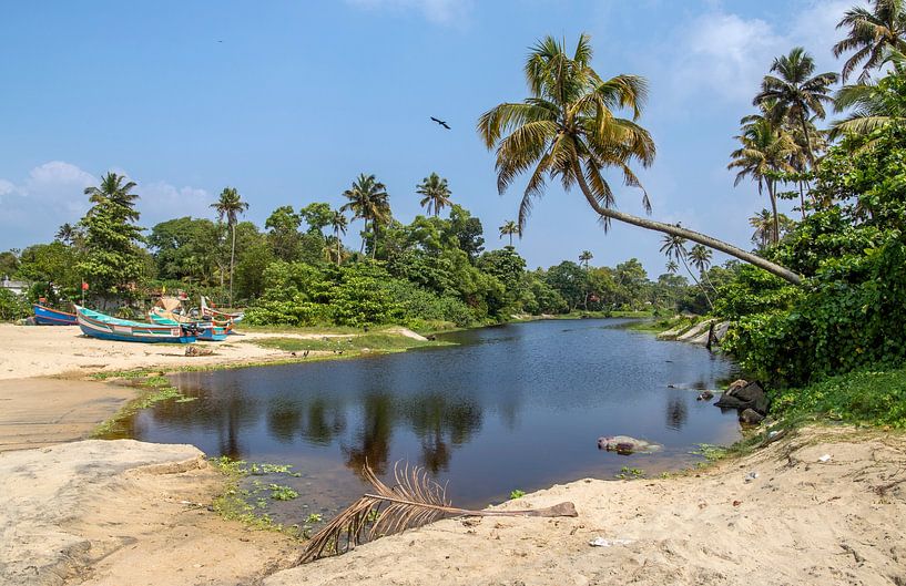 Strand in Indien. von Floyd Angenent