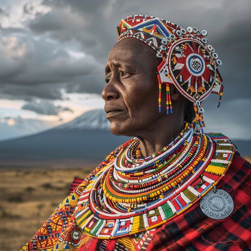 Maasai vrouw