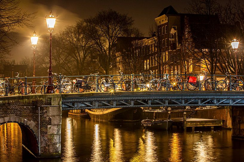 Amsterdamse grachten van Scholtes Fotografie