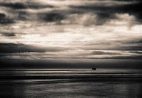 Wolkenlucht Waddenzee