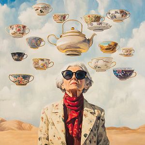 Le thé défie la gravité