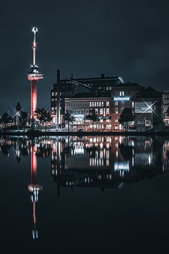 L'euromast et le chauffeur, la nuit de réflexion de Rotterdam