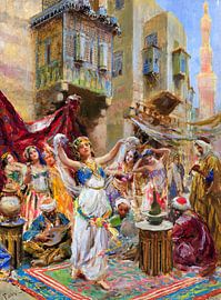 Musik und Tanz im Harem - Fabio Fabbi von Atelier Liesjes