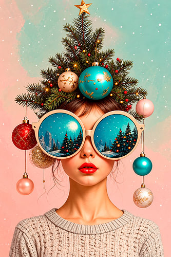 Under the Christmas tree...