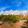 Panorama automnal sur le Dachstein sur Christa Kramer
