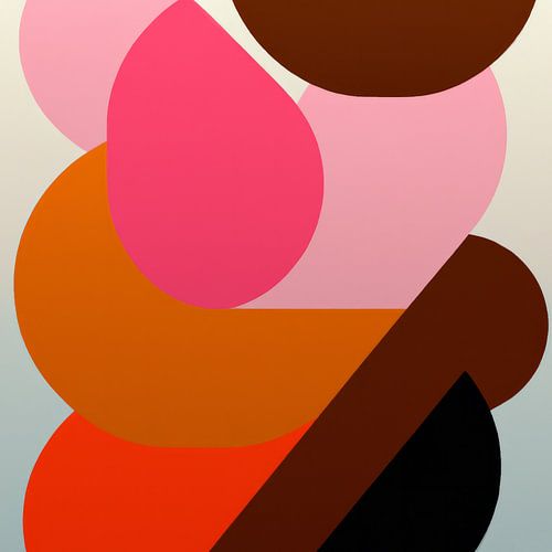 Moderne und abstrakte organische Formen