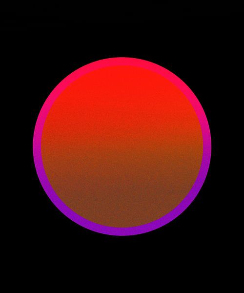 Sunset inspired by Piet Mondrian by Mad Dog Art