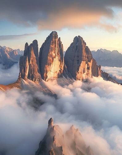 Mountain panorama: Dolomites in splendour