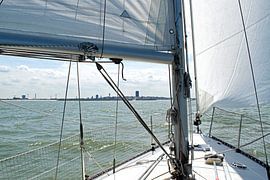 Segeln in der belgischen Küste von Judith Cool