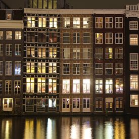 avond in Amsterdam van Arthur Mul