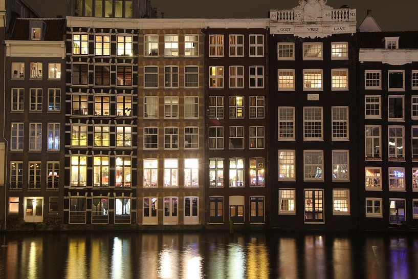 avond in Amsterdam van Arthur Mul