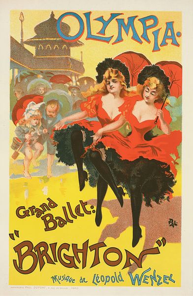 Jean de Paleologue - Grand Ballet Brighton (1896) von Peter Balan
