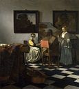 Das Konzert, Vermeer - ca. 1665 von Het Archief Miniaturansicht