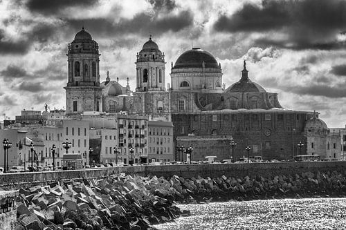 Cathedral of Cadiz, Andalusia by John Monster
