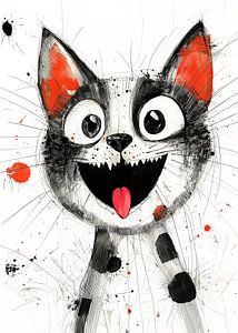Drawing cat animal art 2 #cat