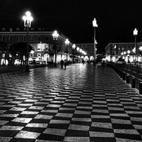 Het grote plein in Nice