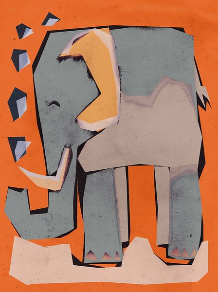 Cute elephant by Treechild