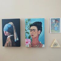 Kundenfoto: The Garden of Frida – Blue Edition von Marja van den Hurk, auf leinwand