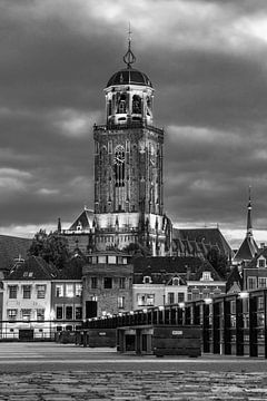 Église Lebuïnus Deventer n/b