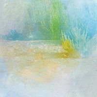 Salt marsh coast on the North Sea