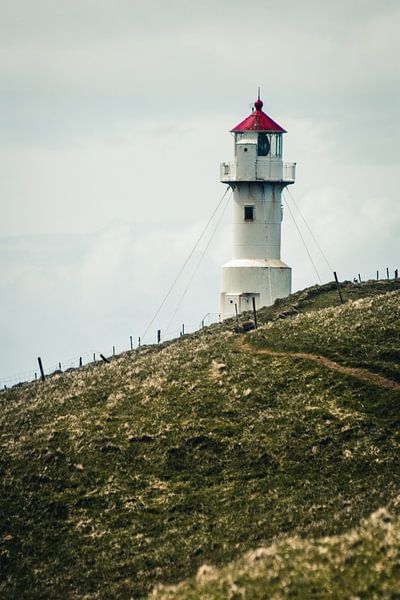 Leuchtturm auf Mykines, Färöer-Inseln von Expeditie Aardbol