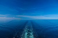 Markings on the water