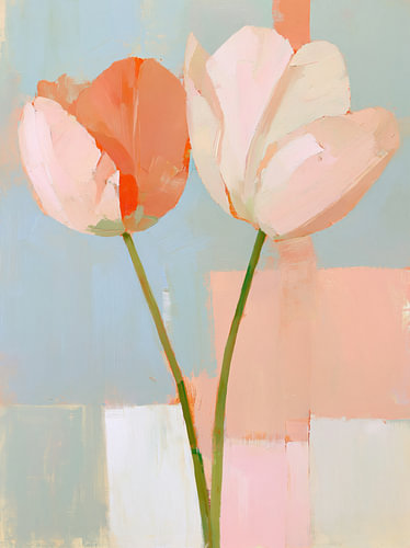 Floral, Subtle Harmony by Bert Nijholt