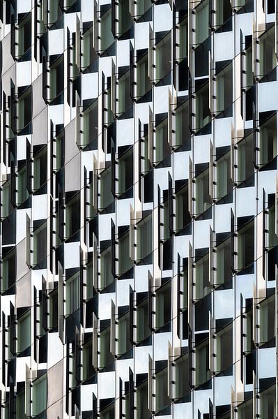 Abstract windows and awnings by Werner Lerooy