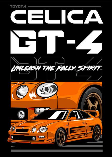 Toyota Celica GT 4 Car by Adam Khabibi