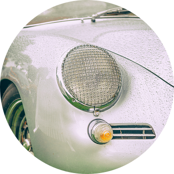 Porsche 356 klassieke jaren '50  sportwagen voorzijde