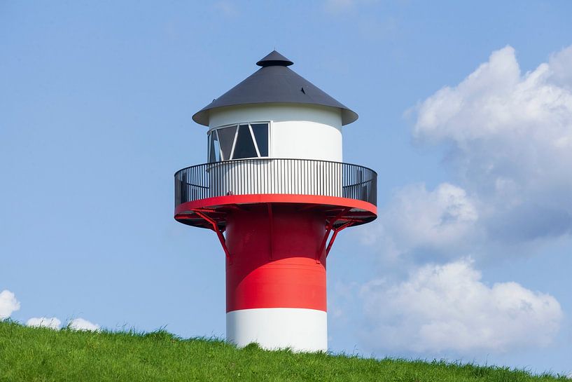 Leuchtturm, Lühe, Altes Land von Torsten Krüger