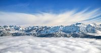 Bergen boven de wolken van Andreas Föll thumbnail