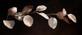 Metallic leaf design by Poster Art Shop